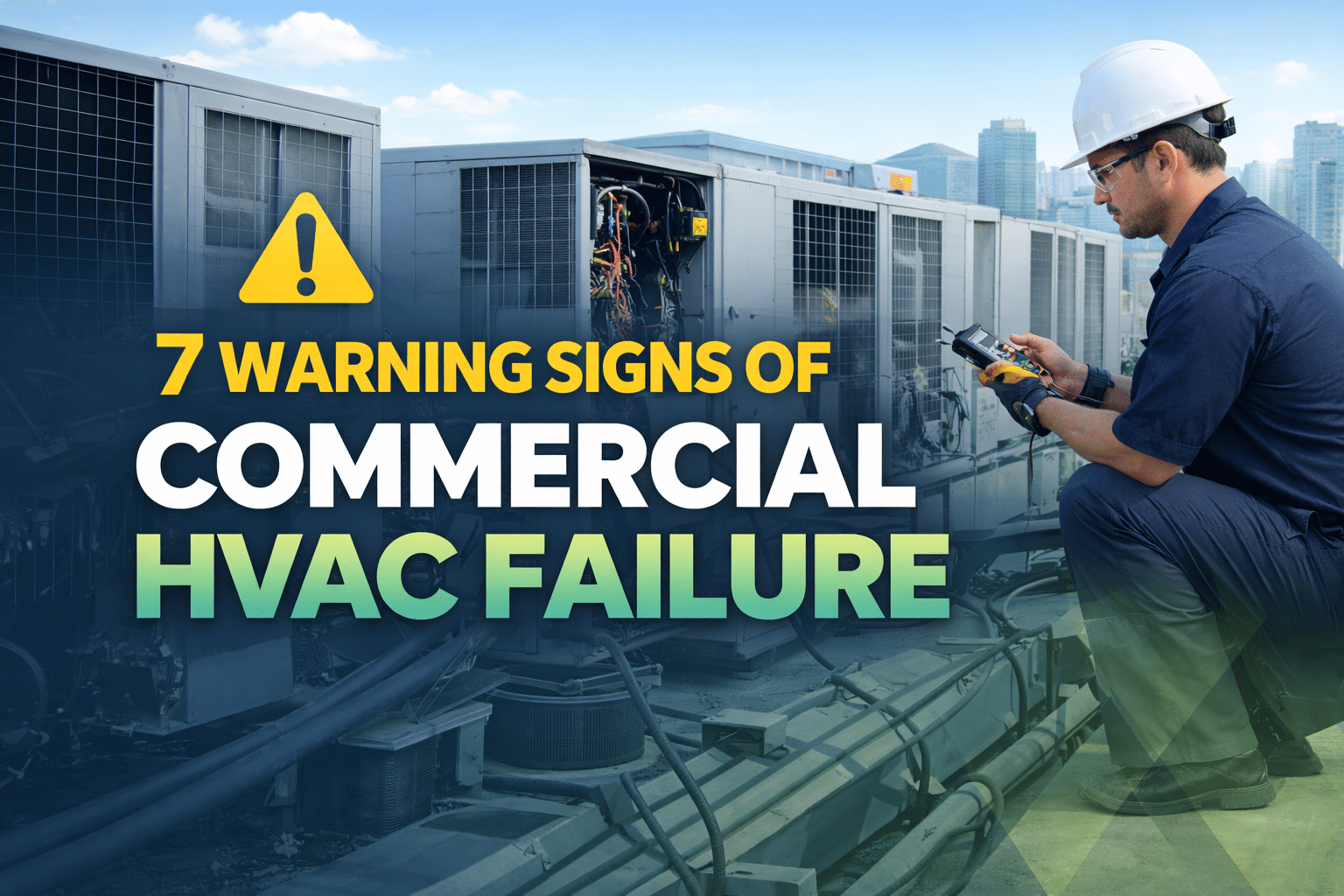 Featured image for “Commercial HVAC Failure Signs”