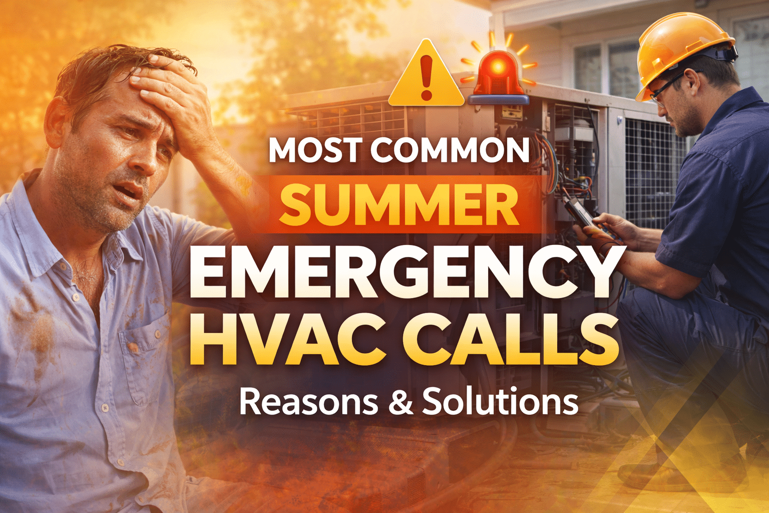 Featured image for “Most Common Summer Emergency HVAC Calls”